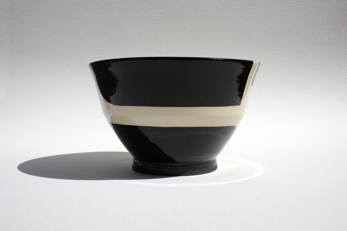 Black Design Bowl - Angled