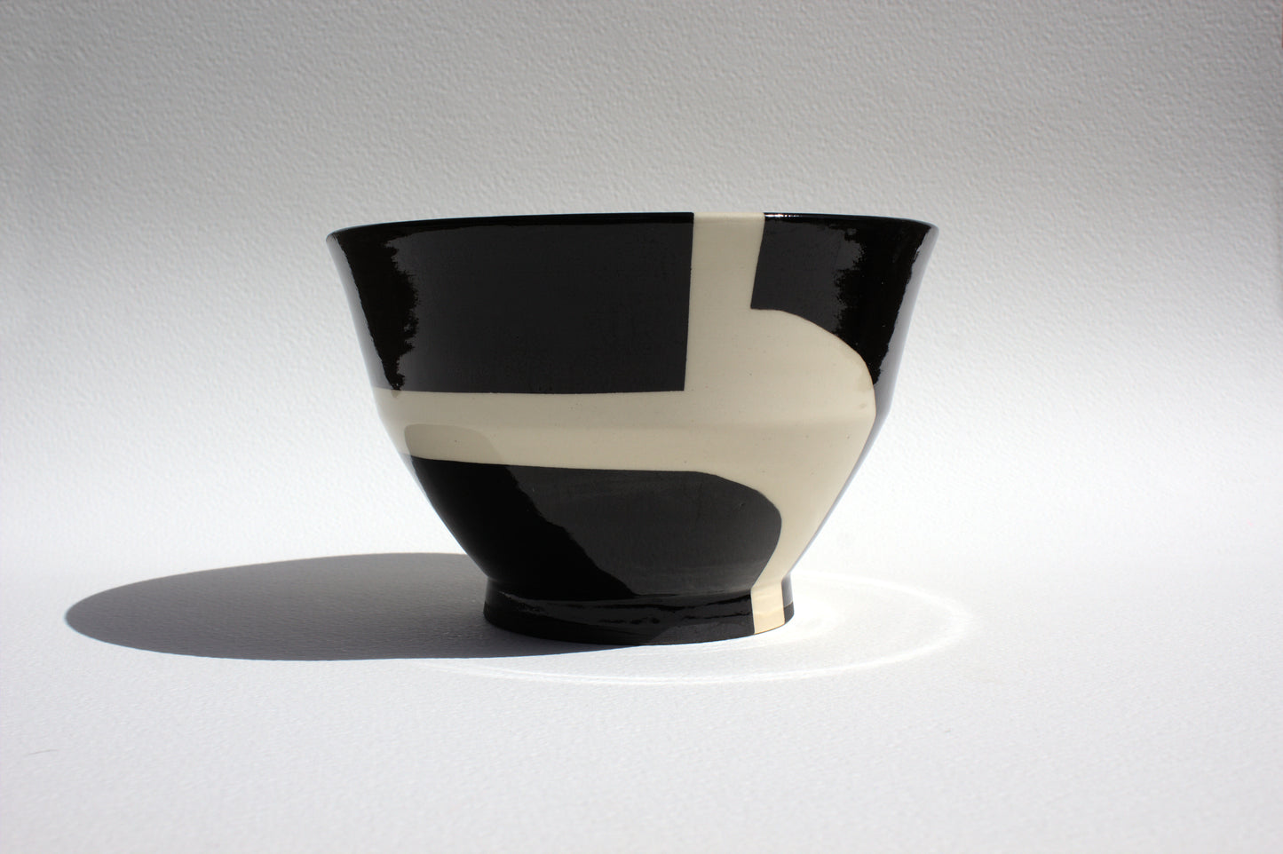 Black Design Bowl - Angled