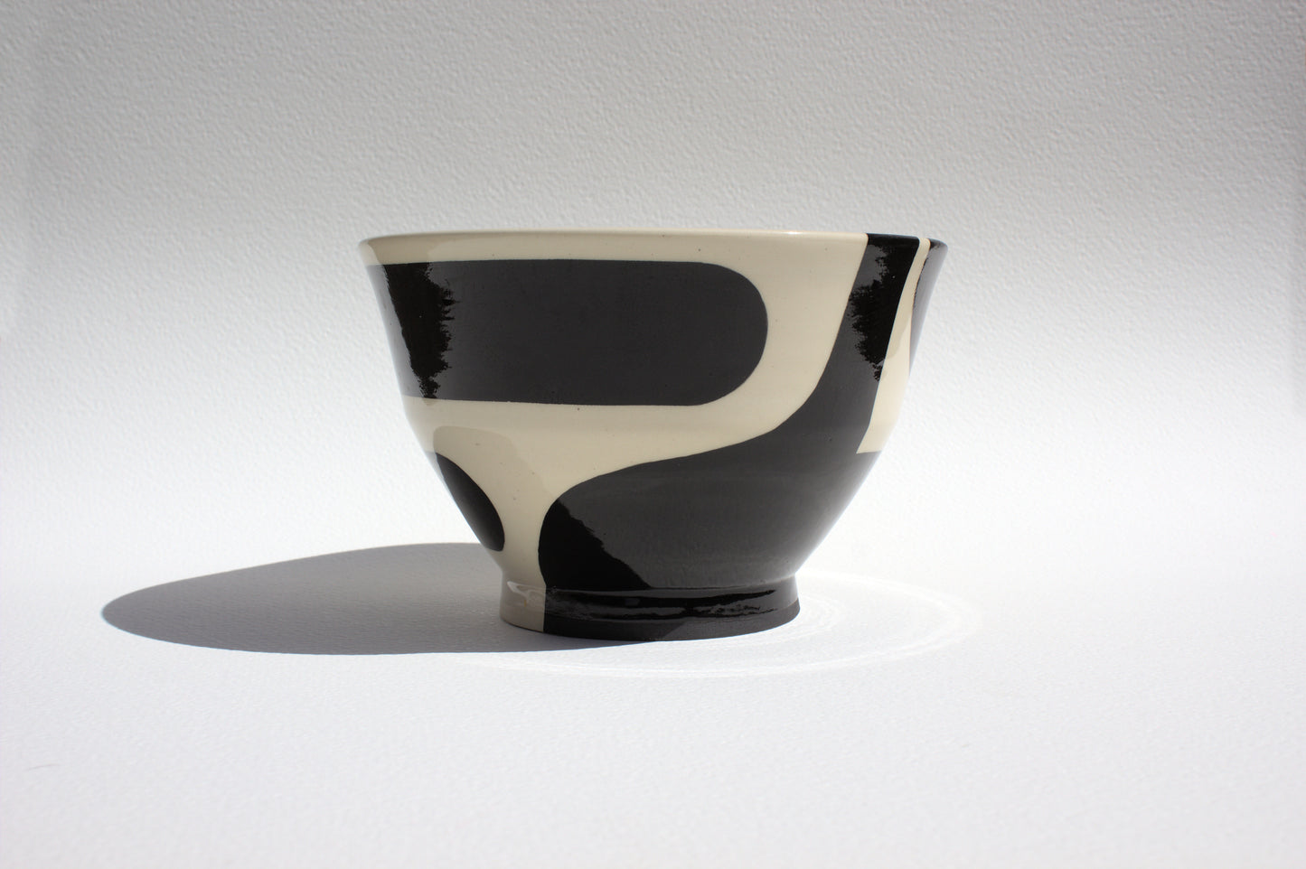 Black Design Bowl - Angled