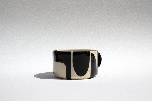Black Design Mug - Shortie