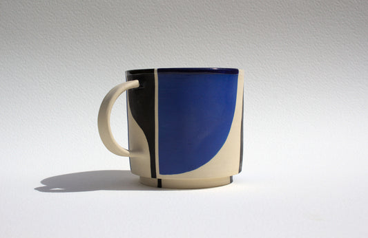 Black and Blue Design Mug