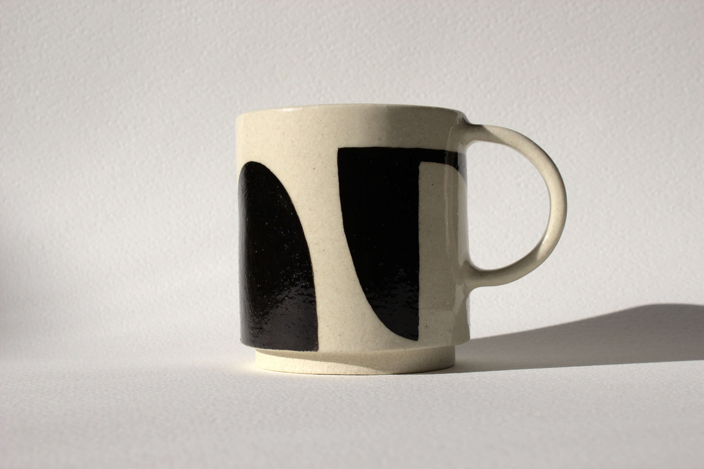 *Prototype* Black Design Mug - Textured