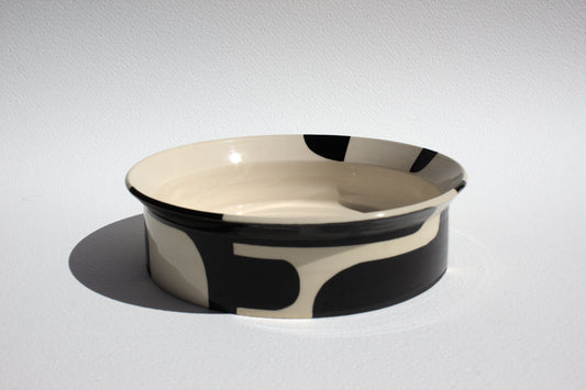 Black Design Bowl - Low