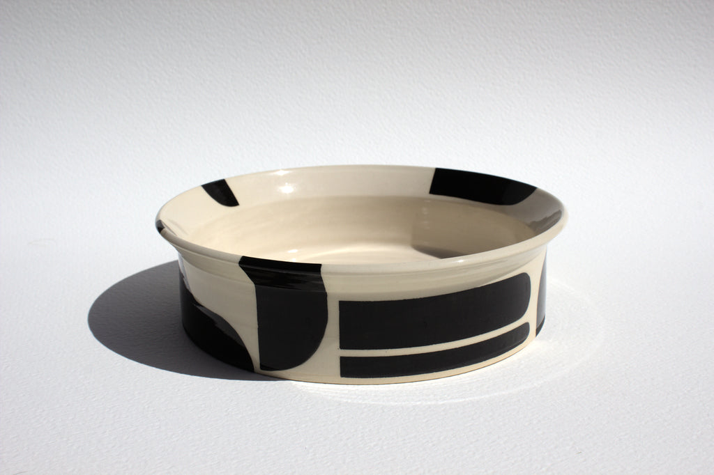 Black Design Bowl - Low
