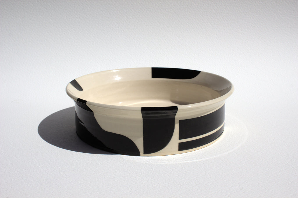 Black Design Bowl - Low